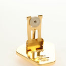 HERMES Earring Metal Gold Yellow Auth bs35859M-5