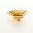 HERMES Earring Metal Gold Yellow Auth bs35859M-9