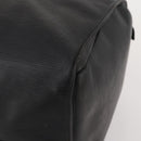 LOUIS VUITTON Epi Keepall 60 Boston Bag Noir M42942 LV Auth bs35863-9