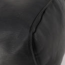 LOUIS VUITTON Epi Keepall 60 Boston Bag Noir M42942 LV Auth bs35863-15
