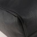 LOUIS VUITTON Epi Keepall 60 Boston Bag Noir M42942 LV Auth bs35863-16