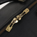 LOUIS VUITTON Epi Keepall 60 Boston Bag Noir M42942 LV Auth bs35863-10