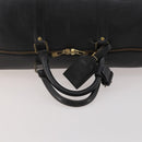 LOUIS VUITTON Epi Keepall 60 Boston Bag Noir M42942 LV Auth bs35863-7