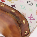LOUIS VUITTON Monogram Multicolor Alma Hand Bag White M92647 LV Auth bs35864-20