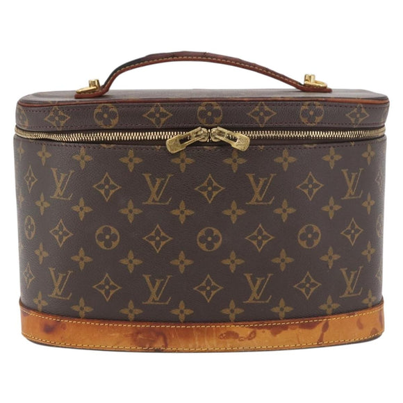 LOUIS VUITTON Monogram Nice Hand Bag M47280 LV Auth bs35865