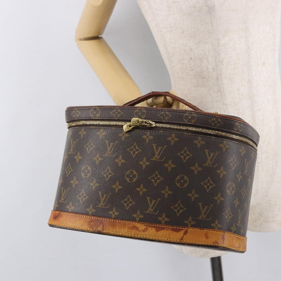 LOUIS VUITTON Monogram Nice Hand Bag M47280 LV Auth bs35865