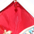 Christian Louboutin Shoulder Bag Leather White Red Auth bs35872-18