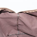 SAINT LAURENT Boston Bag PVC Black Khaki Auth bs35876-17