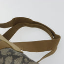 SAINT LAURENT Boston Bag PVC Black Khaki Auth bs35876-8