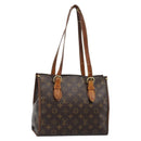LOUIS VUITTON Monogram Popincourt Haut Tote Bag M40007 LV Auth bs35880-1