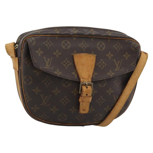 LOUIS VUITTON Monogram Jeune Fille GM Shoulder Bag M51225 LV Auth bs35881