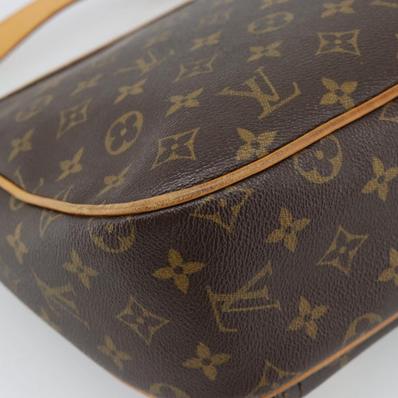 LOUIS VUITTON Monogram Hudson GM Shoulder Bag M40045 LV Auth bs35883