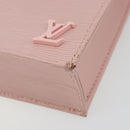 LOUIS VUITTON Epi Petit Sac Plat Hand Bag Rose Valerine M69575 Auth bs35888SAV-9