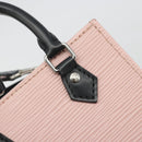 LOUIS VUITTON Epi Petit Sac Plat Hand Bag Rose Valerine M69575 Auth bs35888SAV-19