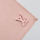 LOUIS VUITTON Epi Petit Sac Plat Hand Bag Rose Valerine M69575 Auth bs35888SAV-20