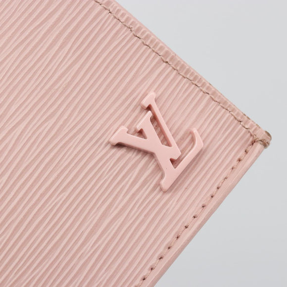 LOUIS VUITTON Epi Petit Sac Plat Hand Bag Rose Valerine M69575 Auth bs35888SAV