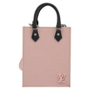 LOUIS VUITTON Epi Petit Sac Plat Hand Bag Rose Valerine M69575 Auth bs35888SAV-13