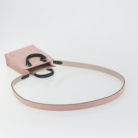 LOUIS VUITTON Epi Petit Sac Plat Hand Bag Rose Valerine M69575 Auth bs35888SAV