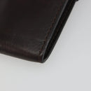 LOUIS VUITTON Utah Porte Cles Badge Pouch Leather Brown M92539 LV Auth bs35889-15