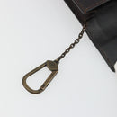 LOUIS VUITTON Utah Porte Cles Badge Pouch Leather Brown M92539 LV Auth bs35889-10
