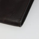 LOUIS VUITTON Utah Porte Cles Badge Pouch Leather Brown M92539 LV Auth bs35889-7
