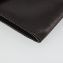 LOUIS VUITTON Utah Porte Cles Badge Pouch Leather Brown M92539 LV Auth bs35889-14