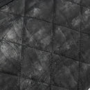 CHANEL Matelasse Hand Bag Coated Canvas Black Silver CC Auth bs35892-14