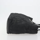 CHANEL Matelasse Hand Bag Coated Canvas Black Silver CC Auth bs35892-4