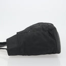 CHANEL Matelasse Hand Bag Coated Canvas Black Silver CC Auth bs35892-5