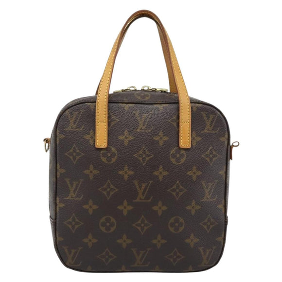 LOUIS VUITTON Monogram Spontini Hand Bag M47500 LV Auth bs35894
