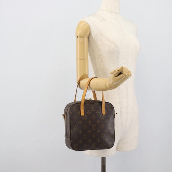 LOUIS VUITTON Monogram Spontini Hand Bag M47500 LV Auth bs35894