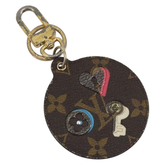 LOUIS VUITTON Monogram Porte Cles Lovelock Key Holder M67436 LV Auth bs35895