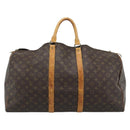 LOUIS VUITTON Monogram Keepall 55 Boston Bag M41424 LV Auth bs35898-13