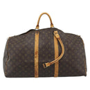 LOUIS VUITTON Monogram Keepall 55 Boston Bag M41424 LV Auth bs35898-2