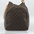 LOUIS VUITTON Monogram Keepall 55 Boston Bag M41424 LV Auth bs35898-3