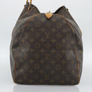 LOUIS VUITTON Monogram Keepall 55 Boston Bag M41424 LV Auth bs35898-4