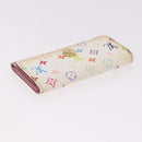 LOUIS VUITTON Multicolor Multicles 4 Key Case 2 Set White LV Auth bs35901-12