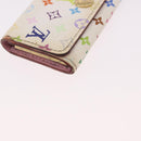LOUIS VUITTON Multicolor Multicles 4 Key Case 2 Set White LV Auth bs35901-14