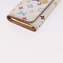 LOUIS VUITTON Multicolor Multicles 4 Key Case 2 Set White LV Auth bs35901-7