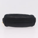 CHANEL Pouch Leather Satin Patent 3 Set Black CC Auth bs35903-20
