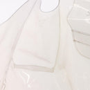 HERMES Vinyl Kelly Hand Bag Vinyl Clear Gold Auth bs35905-18