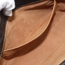 LOEWE Tote Bag Leather Black Gold Auth bs35912-23