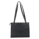 LOEWE Tote Bag Leather Black Gold Auth bs35912-2