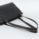 LOEWE Tote Bag Leather Black Gold Auth bs35912-7