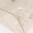 HERMES Vinyl Kelly Hand Bag Vinyl Clear Gold Auth bs35913-15