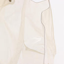 HERMES Vinyl Kelly Hand Bag Vinyl Clear Gold Auth bs35913-18