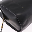 Christian Dior Shoulder Bag Leather Black Gold Auth bs35919-12