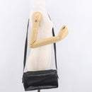 Christian Dior Shoulder Bag Leather Black Gold Auth bs35919-21