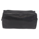 Christian Dior Shoulder Bag Leather Black Gold Auth bs35919-3