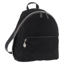 Stella MacCartney Backpack Polyester Black Silver Auth bs35920-1